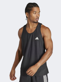 Adidas Own The Run Men Running Tank Black