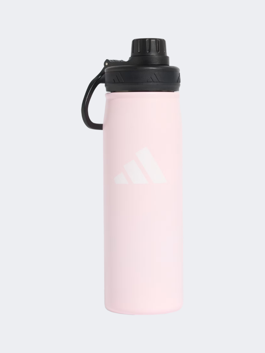 Adidas Metal Screw Top 0.6 L Women Training Bottle Clear Pink