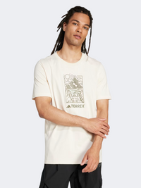 Adidas Wild Men Outdoor T-Shirt Wonder White