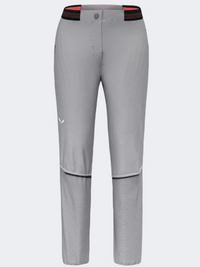 Salewa Pedroc Pro Durastretch Women Hiking Pant Grey Alloy