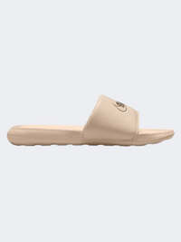 Nike Victori One Logo Women Lifestyle Slippers Sanddrift/Black