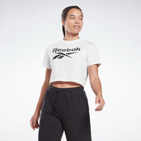 تيشيرت تدريب نسائي Reebok Identity أبيض