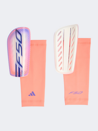 Adidas F50 League Shin Guards Unisex Football Protection Solar Turbo/Purple