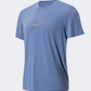 Erke Crew Men Running T-Shirt Floating Blue