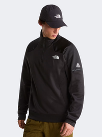 The North Face Mountain Athletics 1/4 Zip Fleece 2 Men Hiking Sweatshirt Black