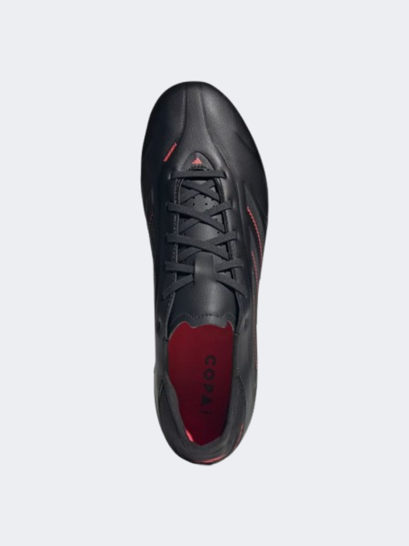 أحذية كرة القدم للرجال Adidas Copa Pure Iii League FG MG باللون الأسود/الكربون/الأحمر