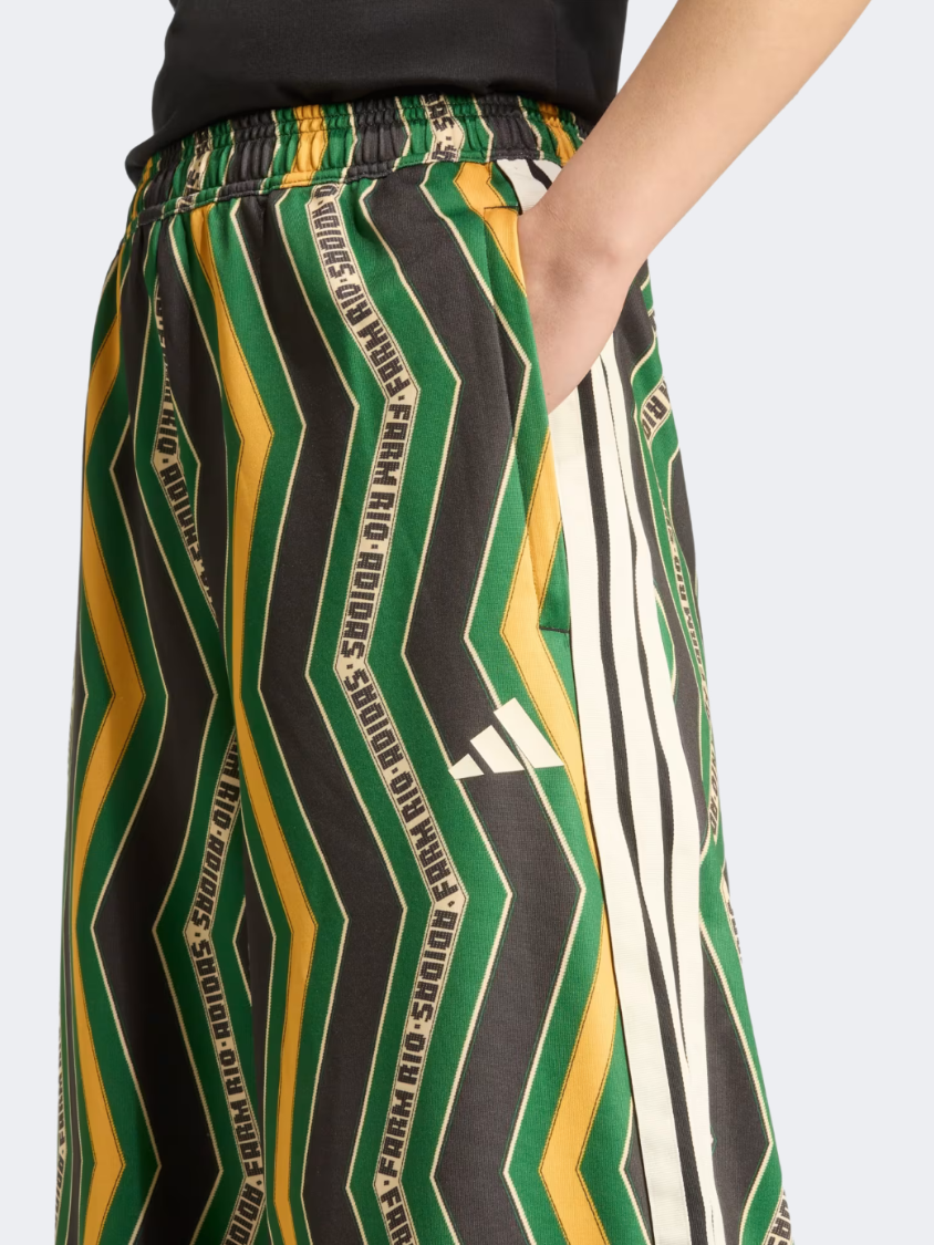 Adidas X Farm Tiro Track Women Sportswear Pant Black/Amazon Green