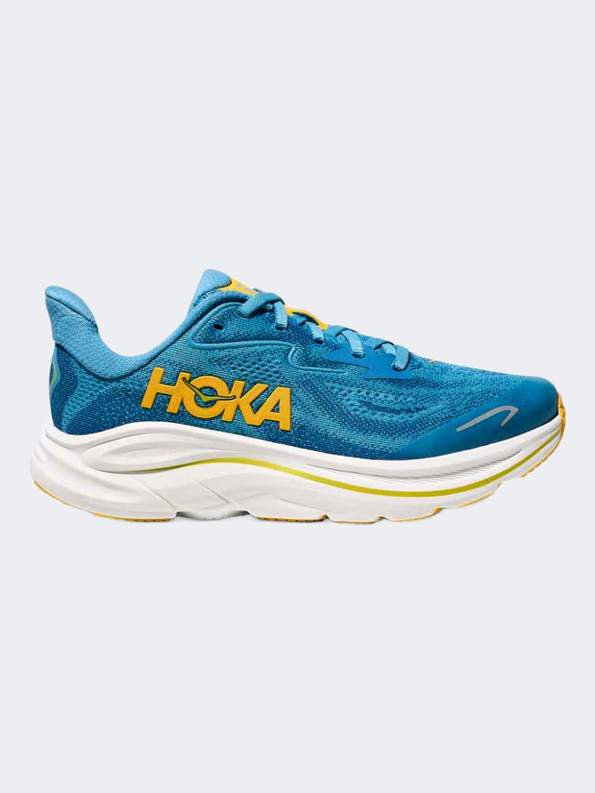 حذاء جري للأولاد Hoka Clifton 10 Gs - أزرق ألبين