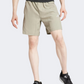 Adidas Gym Plus Woven Men Training Short Silver Pebble