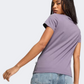 Puma Essentials Logo Women Lifestyle T-Shirt Pale Plum