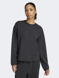 سويت شيرت تدريب نسائي Adidas أسود