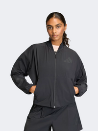 Adidas Z.N.E. Woven Bomber Full Zip Women Sportswear Jacket Black