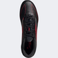 أحذية كرة القدم للرجال Adidas F50 League Fg MG باللون الأسود/المعدني/الأحمر