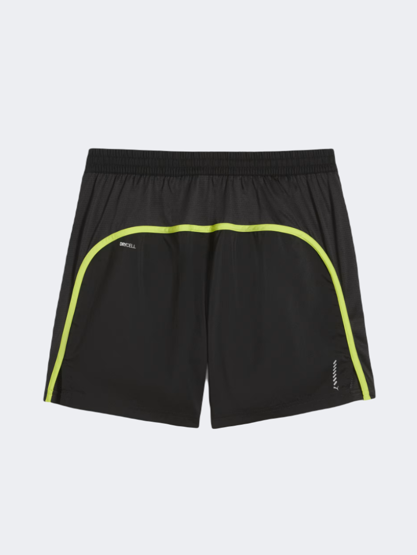 Puma Run Favorite Velocity Men Running Short Black/Lime Pow
