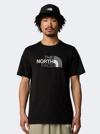 The North Face إيزي تيشيرت رجالي كاجوال أسود
