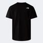 The North Face Graphic Half Dome Men Lifestyle T-Shirt Black/White