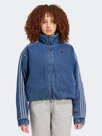 Adidas Fire Bird Women Originals Jacket Indigo Denim