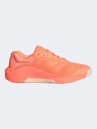 حذاء تدريب نسائي Adidas Dropset 4 Power برتقالي