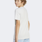 Adidas Fun Graphic Kids-Boys Sportswear T-Shirt Grey