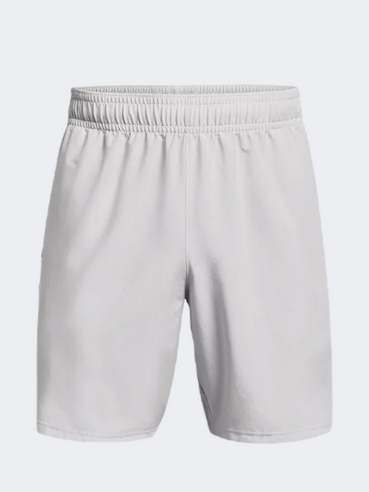 Under Armour Woven Wordmark Men Training Short Halo Grey/Black