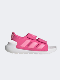 Adidas ألتاسويم 2 Ps صندل رياضي للبنات ماجنتا/وردي/أبيض