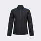 Oil And Gaz Warm Unisex Lifestyle Jacket Black/ R.Blue