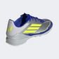 حذاء كرة القدم للرجال Adidas F50 League Tf Messi فضي/أصفر/أزرق
