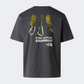 تي شيرت نمط حياة رجالي مريح The North Face Explore Gear باللون الرمادي الأنثراسايت