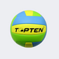 Topten Accessories Stitched Volley Ball Blue/Green/Yellow
