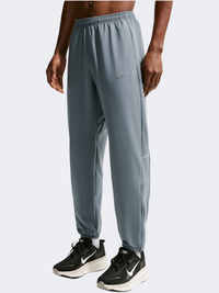 بنطال جري رجالي Nike Miler Dri-Fit Woven بلون رمادي دخاني