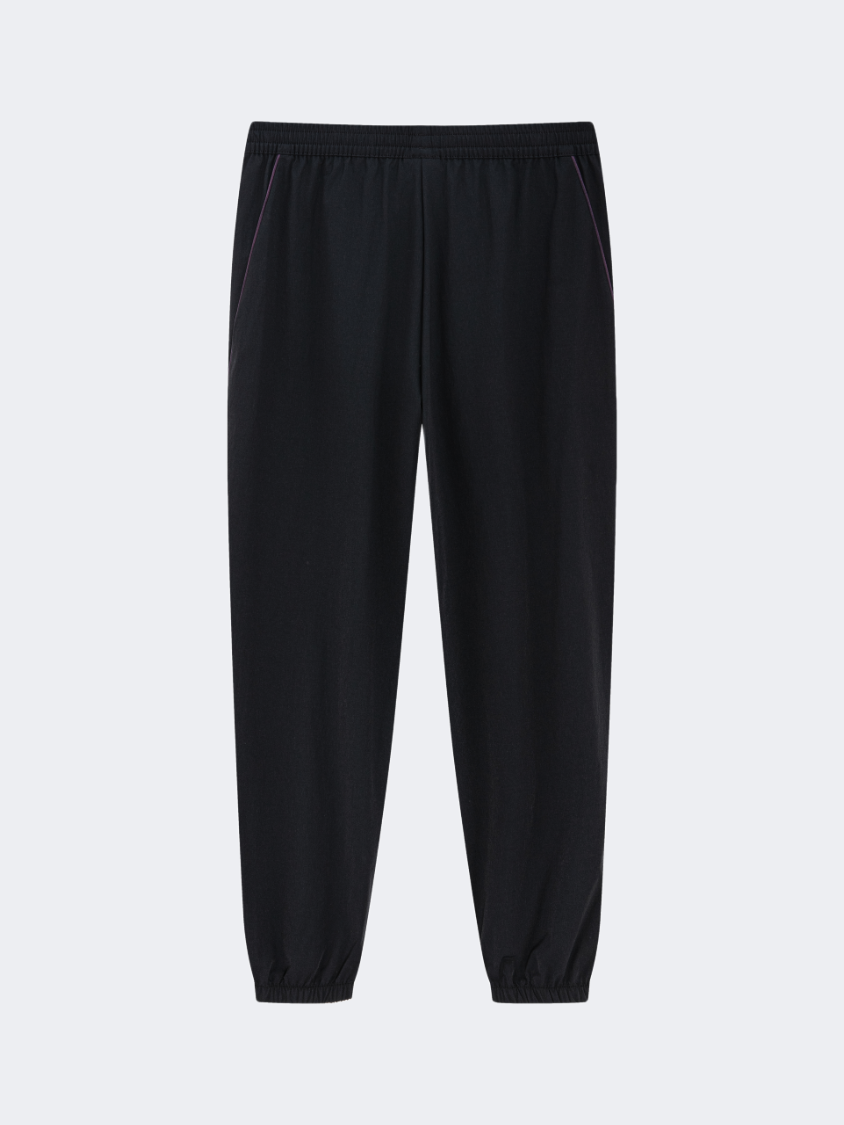 بنطال نسائي رياضي قصير Lifestyle من Erke باللون الأسود