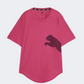 Puma Train All Day Big Cat Women Training T-Shirt Garnet Rose