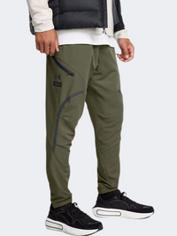 Under Armour Unstoppable بنطال تدريب رجالي أخضر بحري/أسود