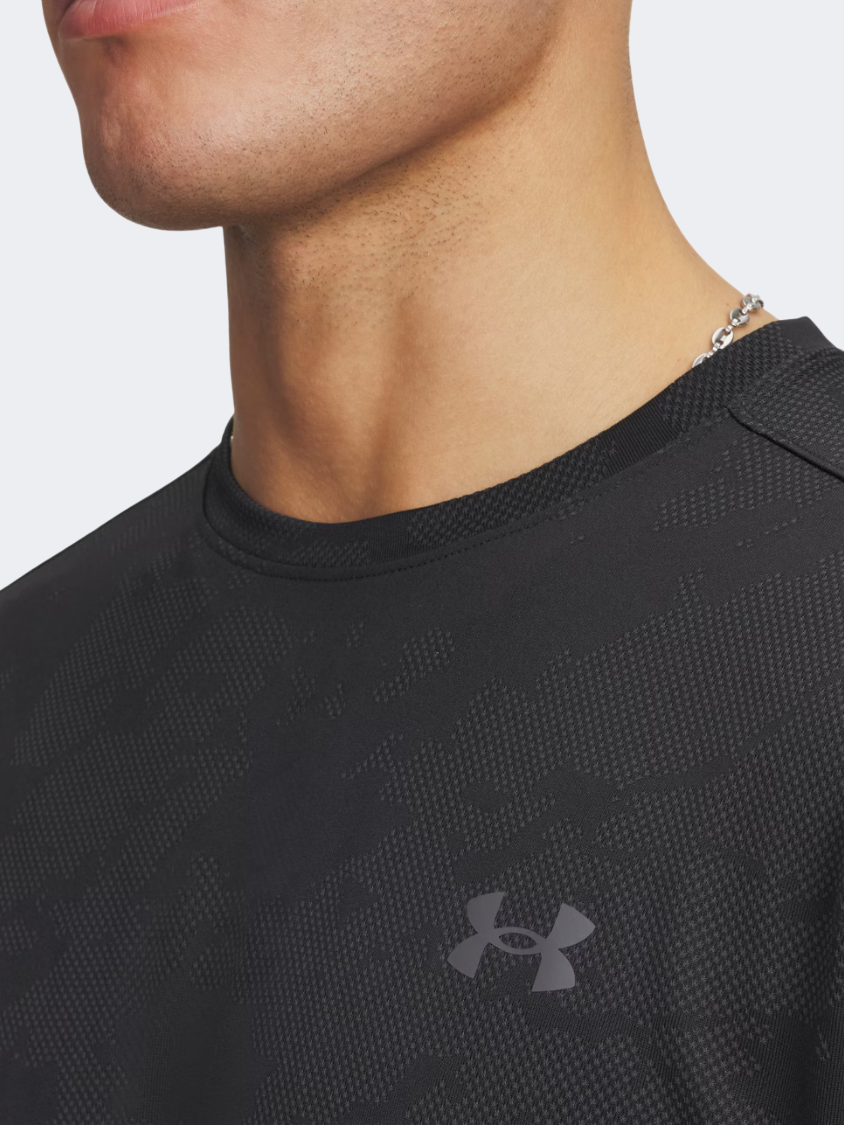 Under Armour Tech Vent Jacquard Men Training T-Shirt Black/Anthracite