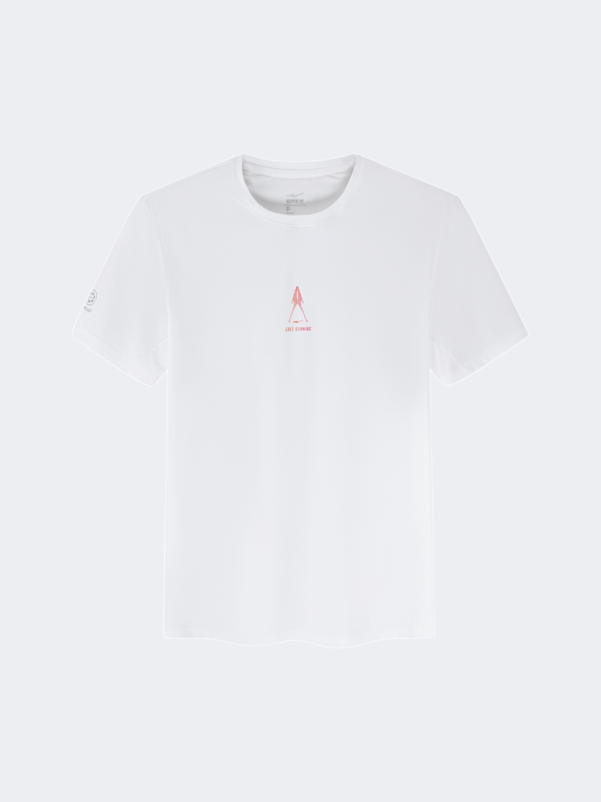 Erke Men Running T-Shirt White