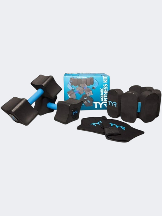 Tyr Aquatic Unisex Swim Aqua Set Black/Blue