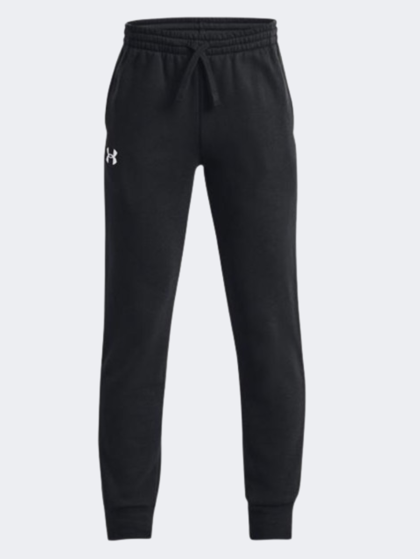 Under Armour Rival Fleece Boys Training Pant Black/White