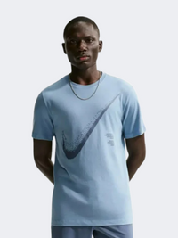 تيشيرت تدريب رجالي من Nike Df Standard Hbr Pack باللون الأزرق للعمل