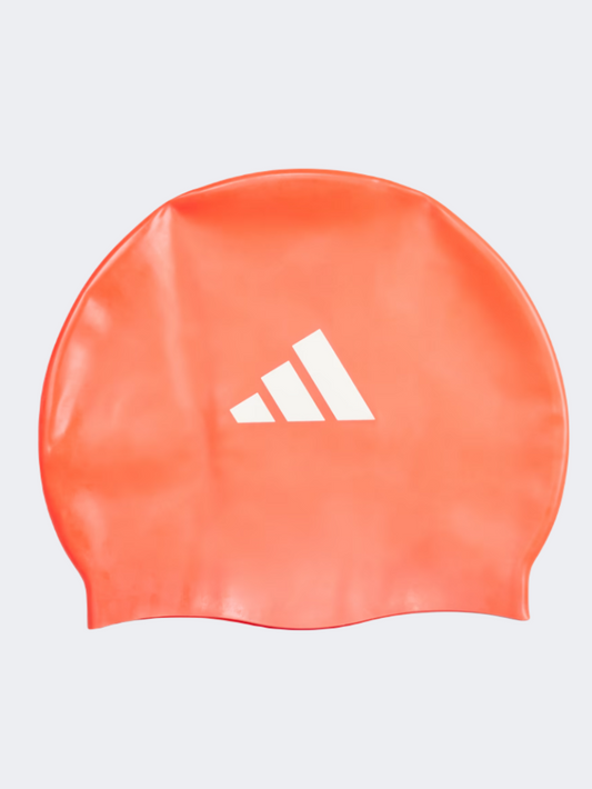 Adidas 3S Kids Training Swim Cap Bright Red/White