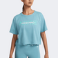Nike Pro Fa24 Women Training T-Shirt Denim Turquoise