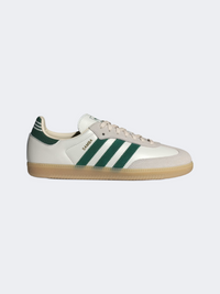 حذاء Originals Samba Og للرجال من Adidas أبيض سحابي/أخضر/صمغ