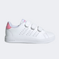 Adidas Advantage Base 2 Ps-Girls Sportswear Shoes White/Bliss Pink