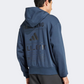 Adidas All Gym Category Pump Cover Men Training Hoody Aurora Ink
