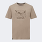 Salewa Eagle Geometric Men Hiking T-Shirt Quicksand