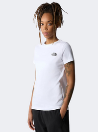 The North Face Redbox Slim Women Lifestyle T-Shirt White/Black