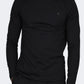 Oil And Gaz Classic Men Lifestyle R.Neck Long Sleeve Black