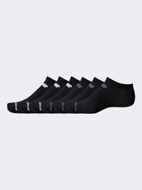جوارب خفيفة للجنسين New Balance 6 Pack Everyday Lightweight No Show أسود (عبوة من 6 أزواج)