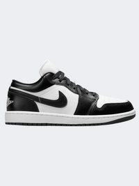Nike Air Jordan 1 أحذية لايف ستايل نسائية أبيض/أسود
