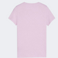 Puma Classics Sniflr Logo Girls Lifestyle T-Shirt Grape Mist