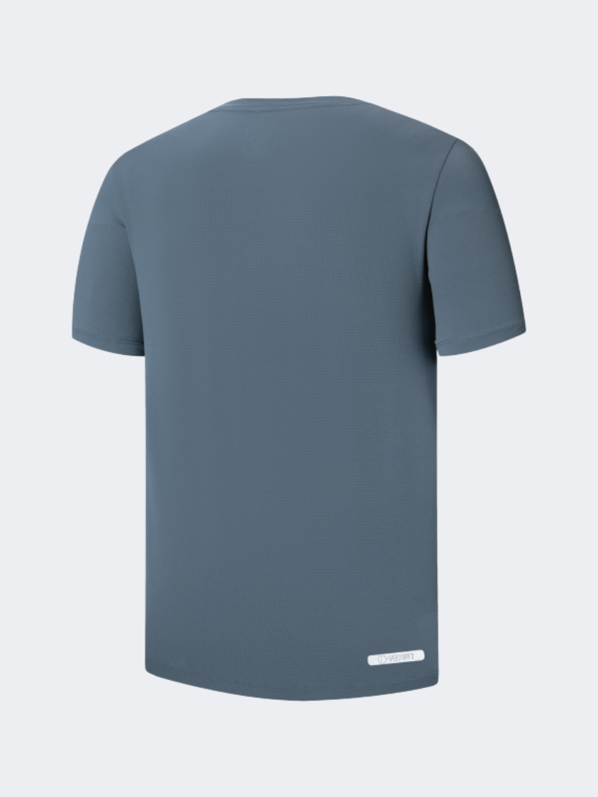 Erke Men Training T-Shirt Haze Blue